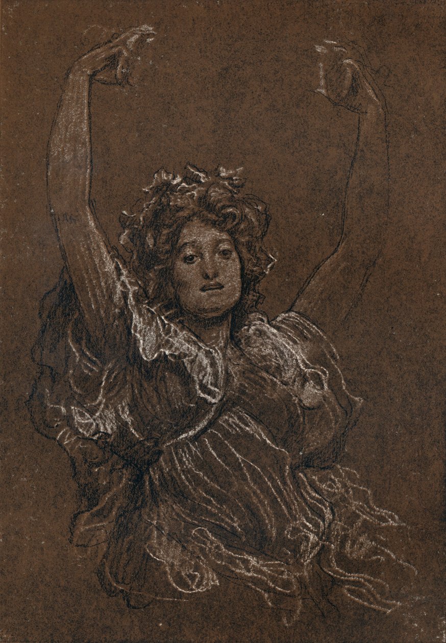 Naistutkimus, c1897, 1897 tekijältä Frederic Leighton
