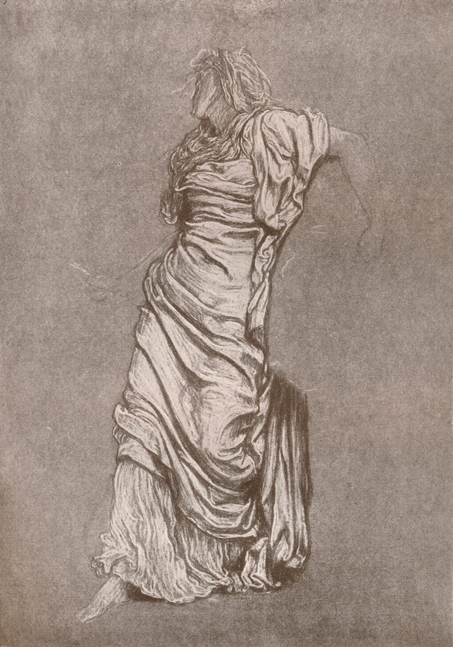 Tutkimus Rizpahille, c1870, 1897 tekijältä Frederic Leighton