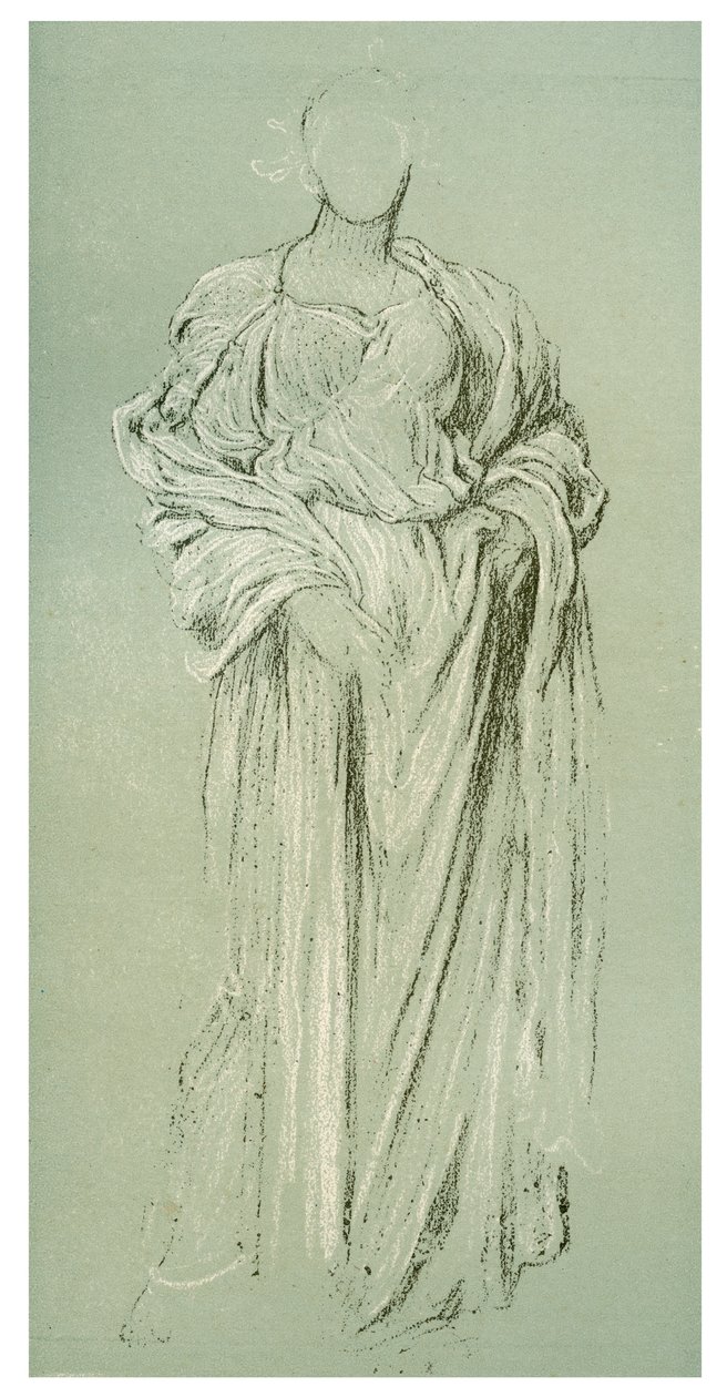 Tutkimus Daphnephoriasta, 1880-1882 tekijältä Frederic Leighton