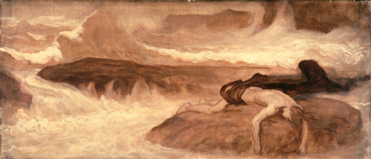 Leanderin kuolema, The Last Watch of Hero -elokuva tekijältä Frederic Leighton