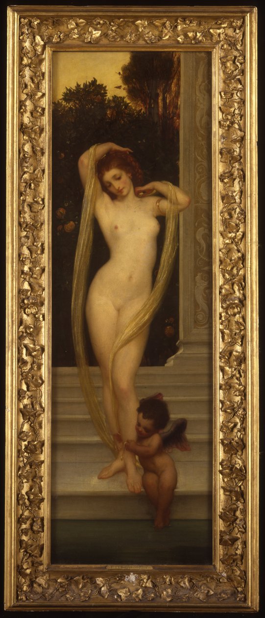 Venus ja Cupid tekijältä Frederic Leighton