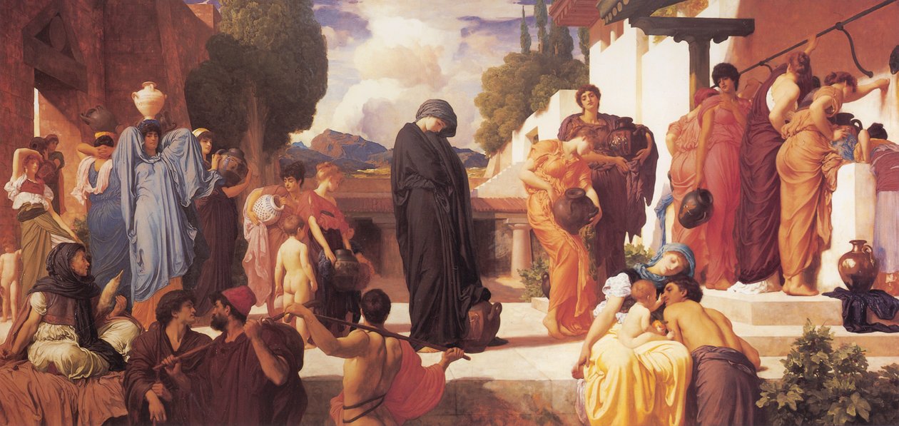 Vangittu Andromache tekijältä Frederic Leighton 1st Baron Leighton