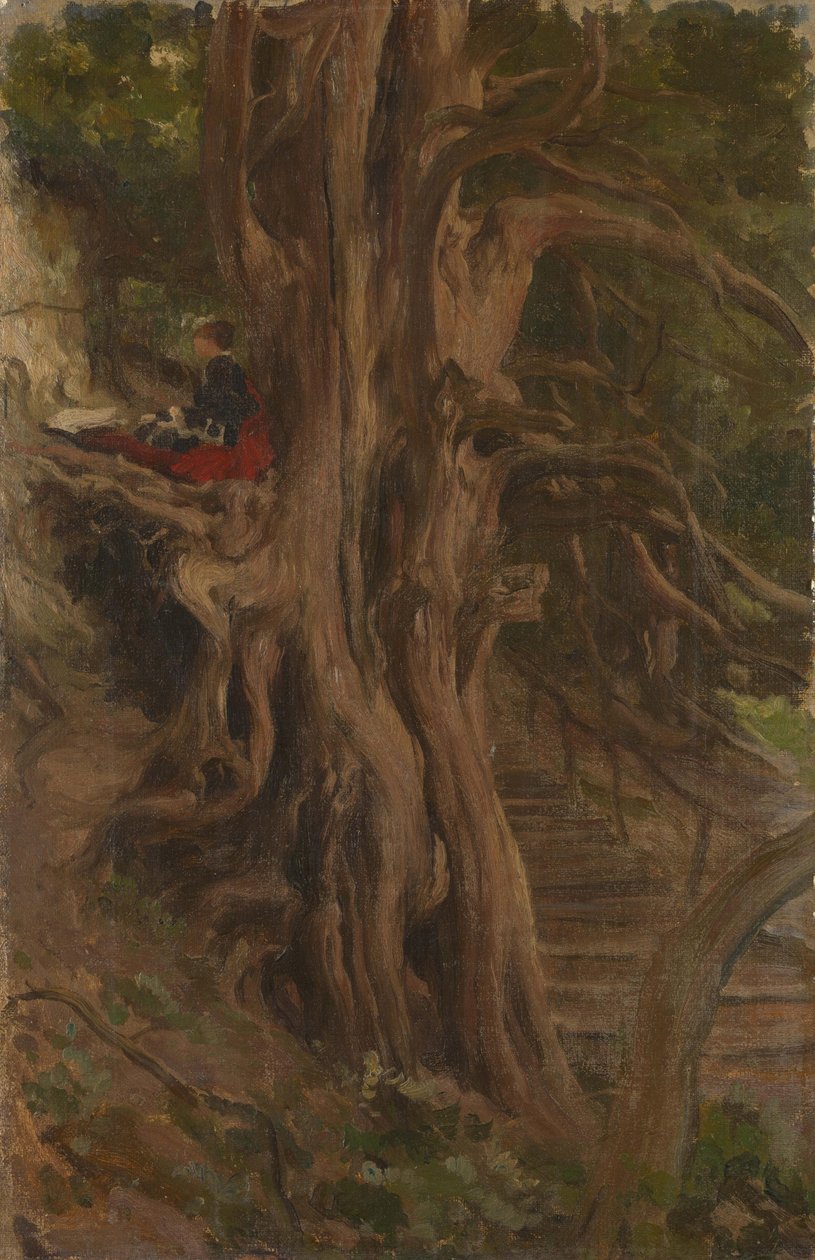 Puut Clivedenissä tekijältä Frederic Leighton 1st Baron Leighton