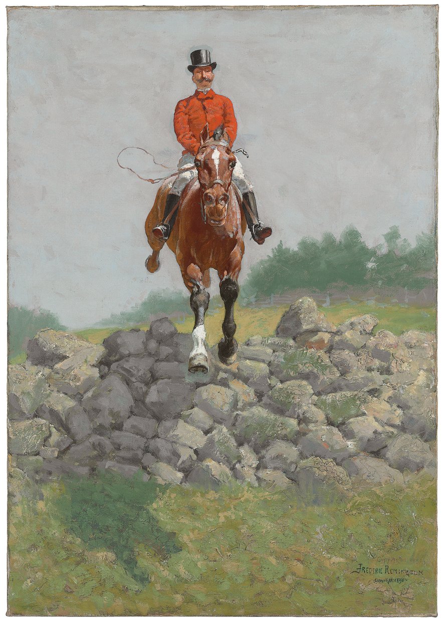 Metsästäjä mies tekijältä Frederic Remington