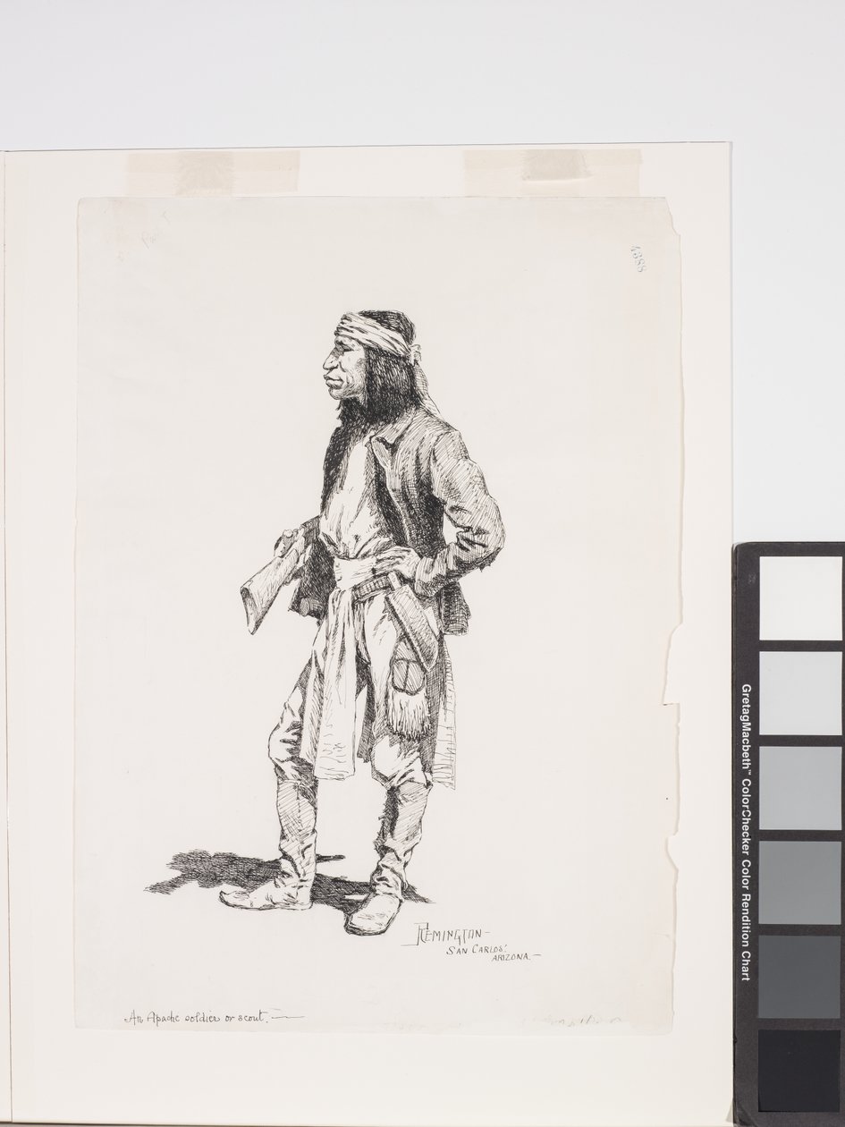 Apassisotilas tai partiolainen tekijältä Frederic Remington