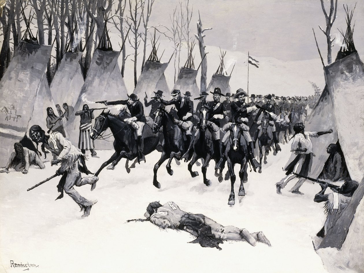 Rangaistus t tekijältä Frederic Remington