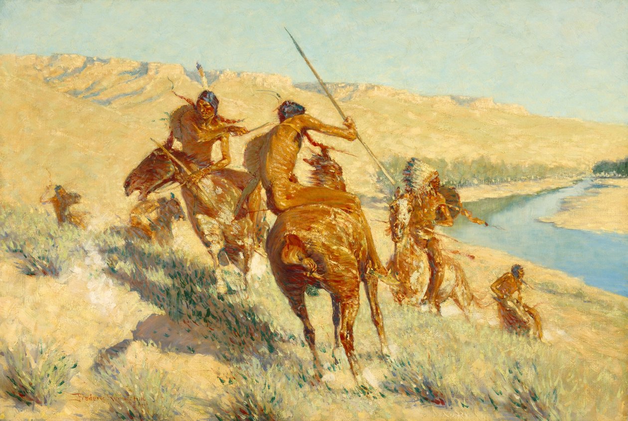 Buffalo Gunin jakso tekijältä Frederic Remington