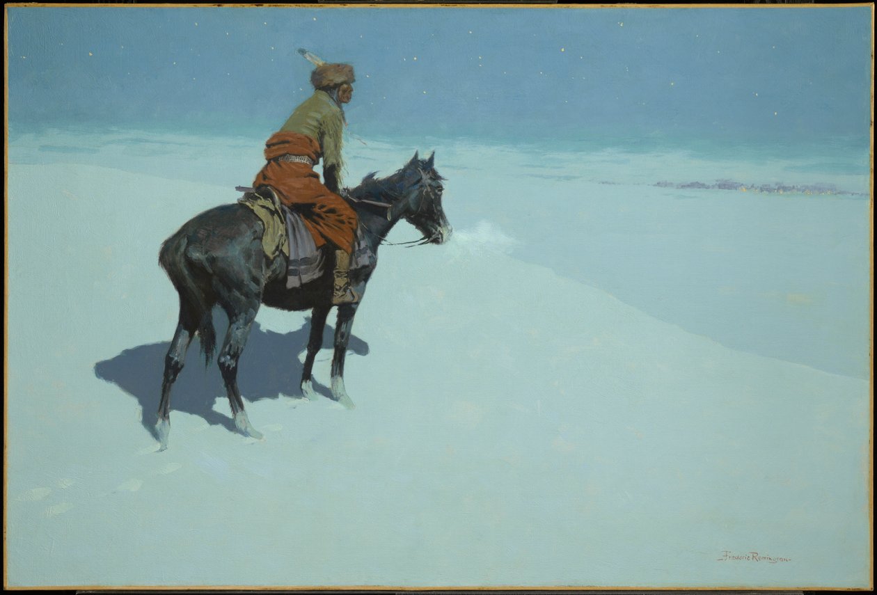 Ystäviä vai vihollisia? (Tiedustelija) tekijältä Frederic Remington