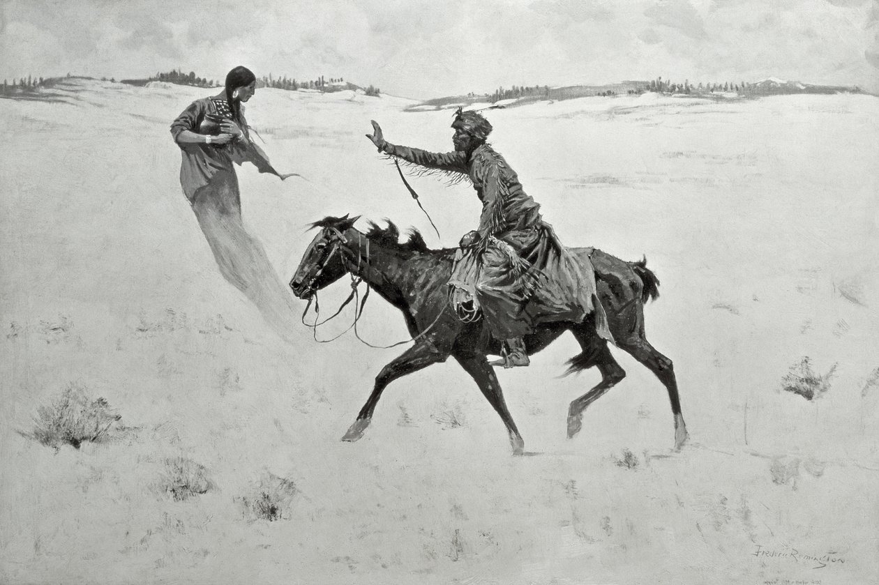 Miten määräys nro 6 hyväksyttiin, tai The Vision (Näky). tekijältä Frederic Remington