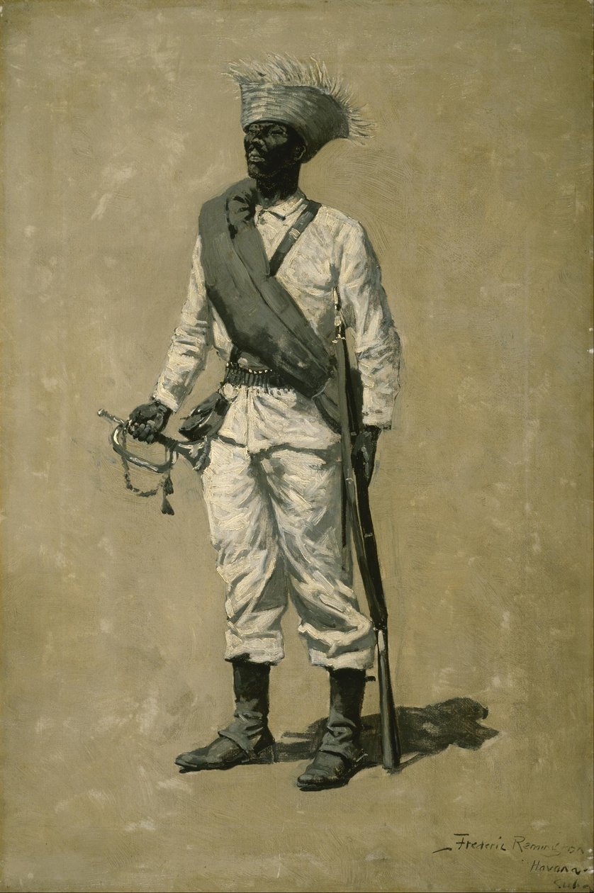 Yksi Gomezin miehistä tekijältä Frederic Remington