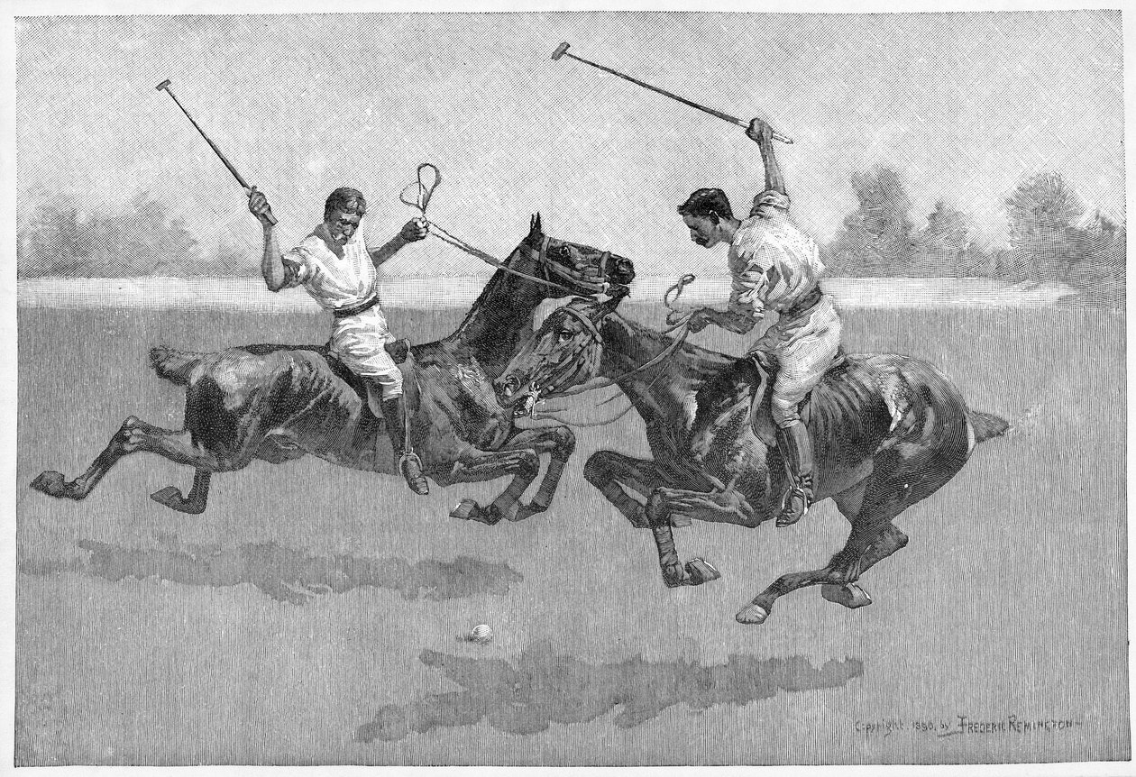 Polon pelaajat tekijältä Frederic Remington