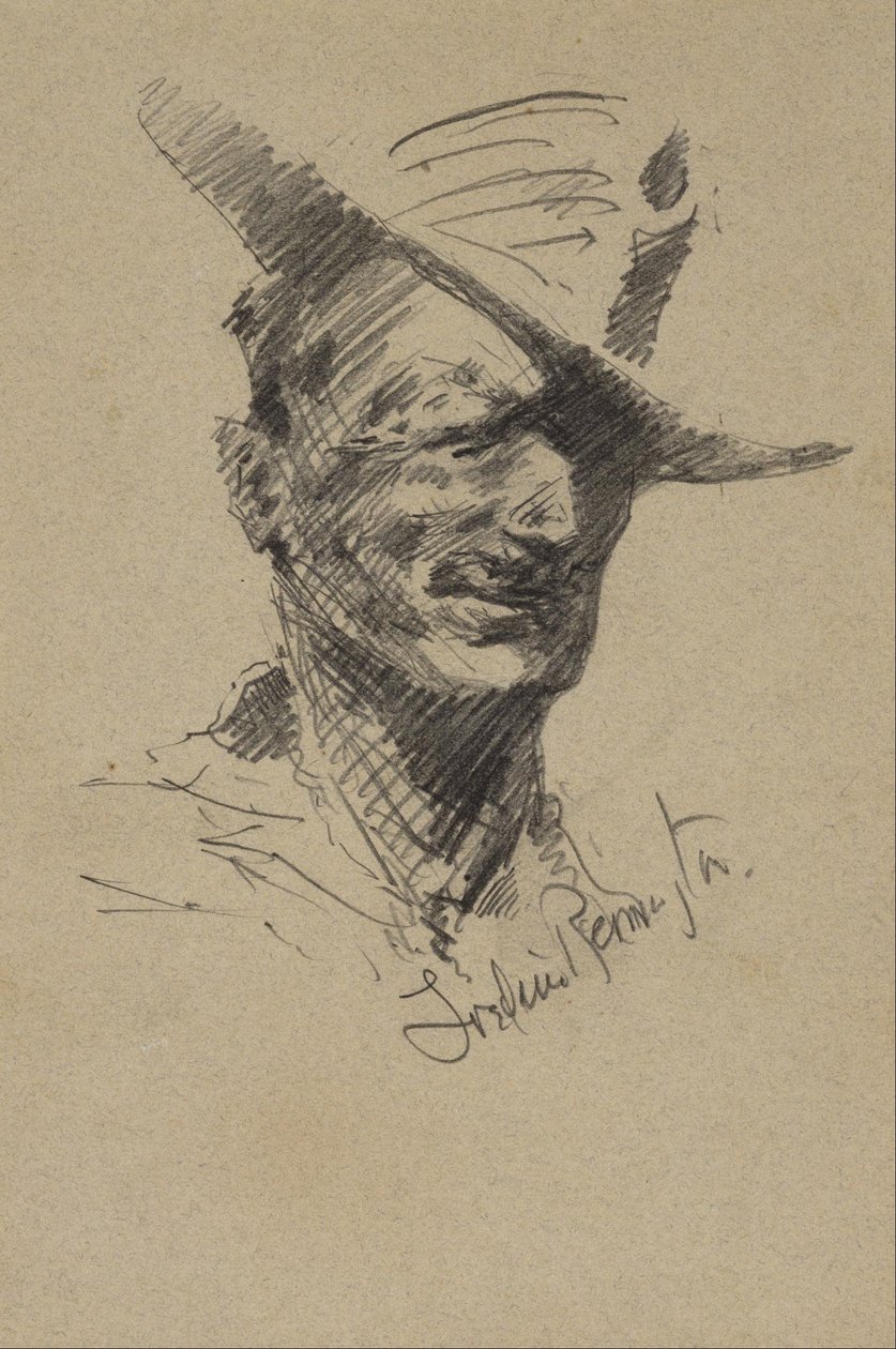 Omakuva tekijältä Frederic Remington