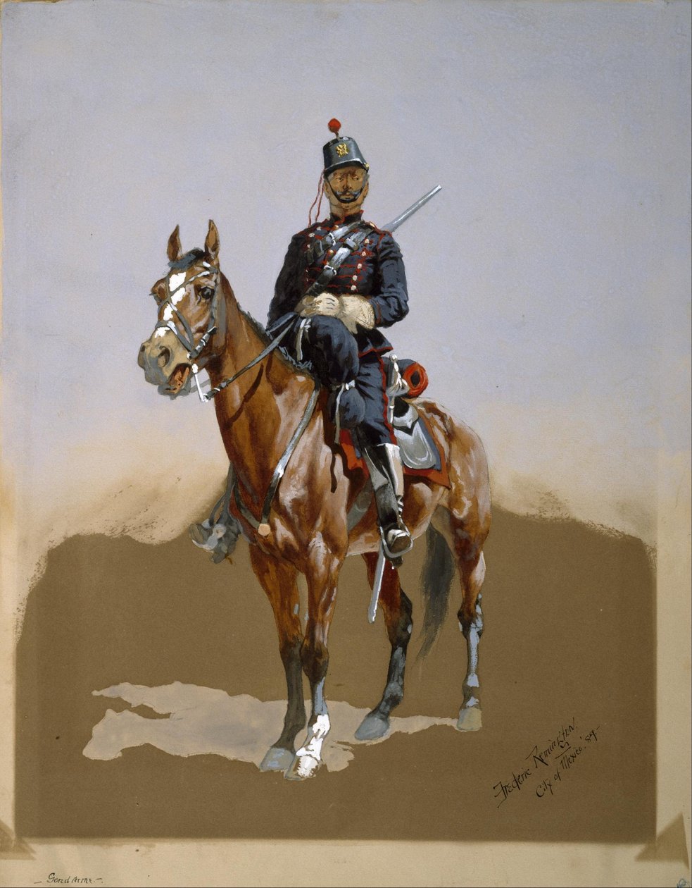 Santarmi tekijältä Frederic Remington