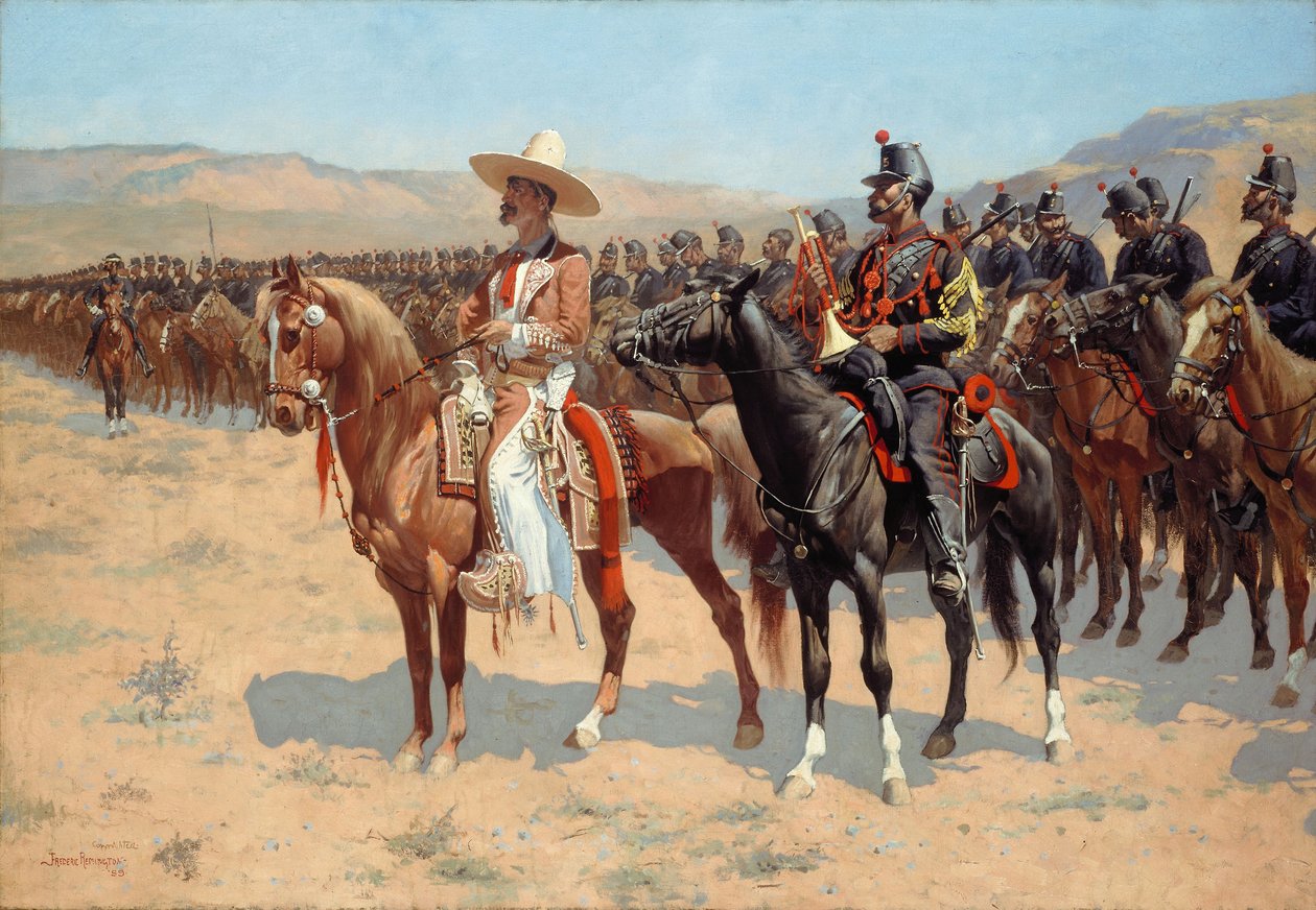 Meksikon majuri tekijältä Frederic Remington