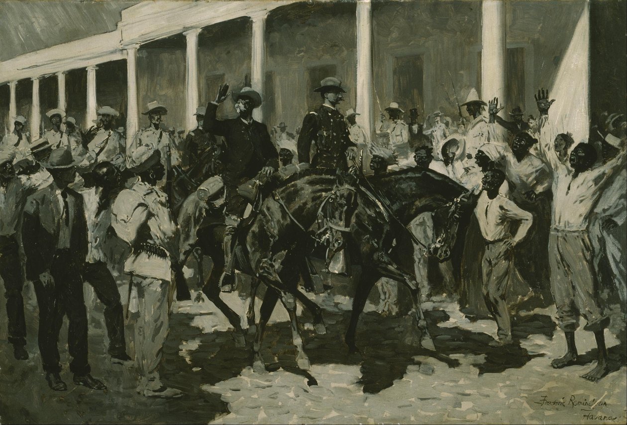 Gomezin paluu Havannaan tekijältä Frederic Remington