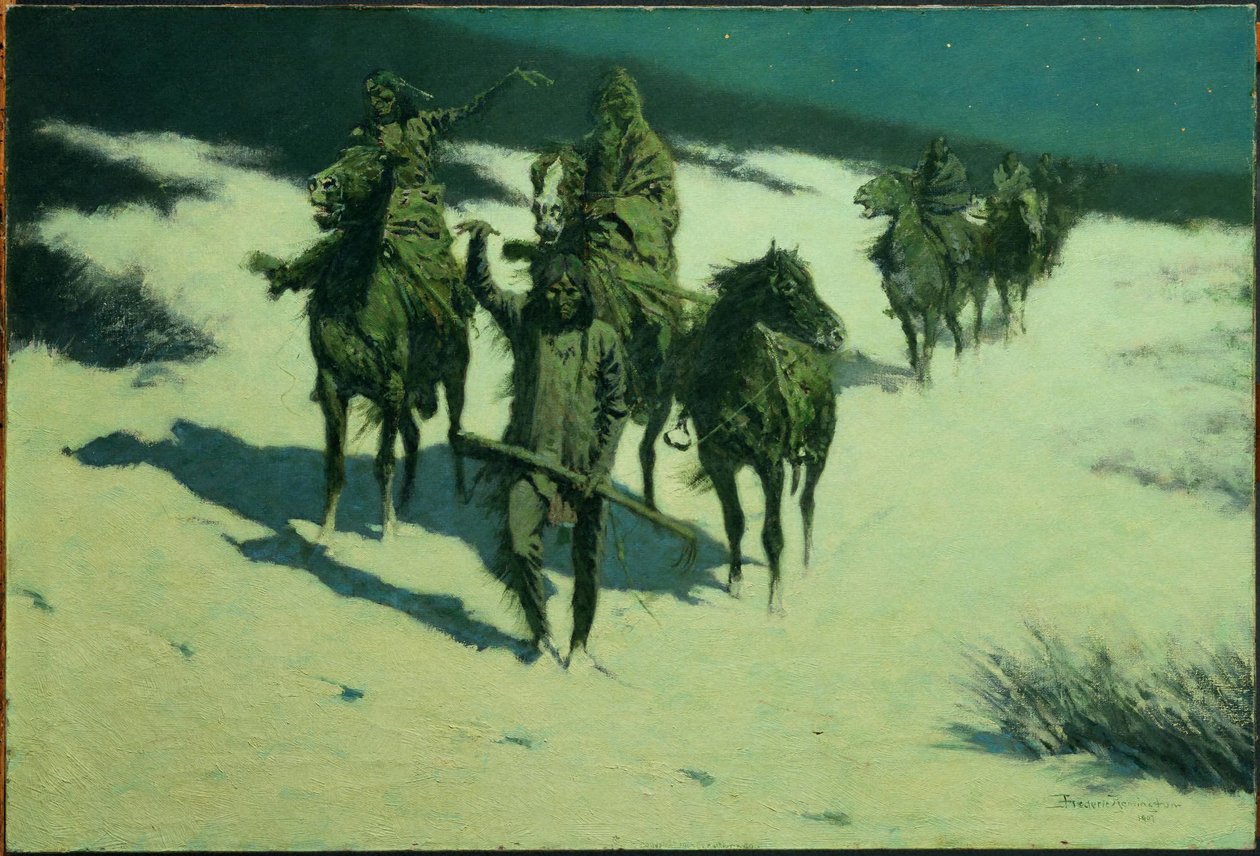 Kengitetyn hevosen polku tekijältä Frederic Remington
