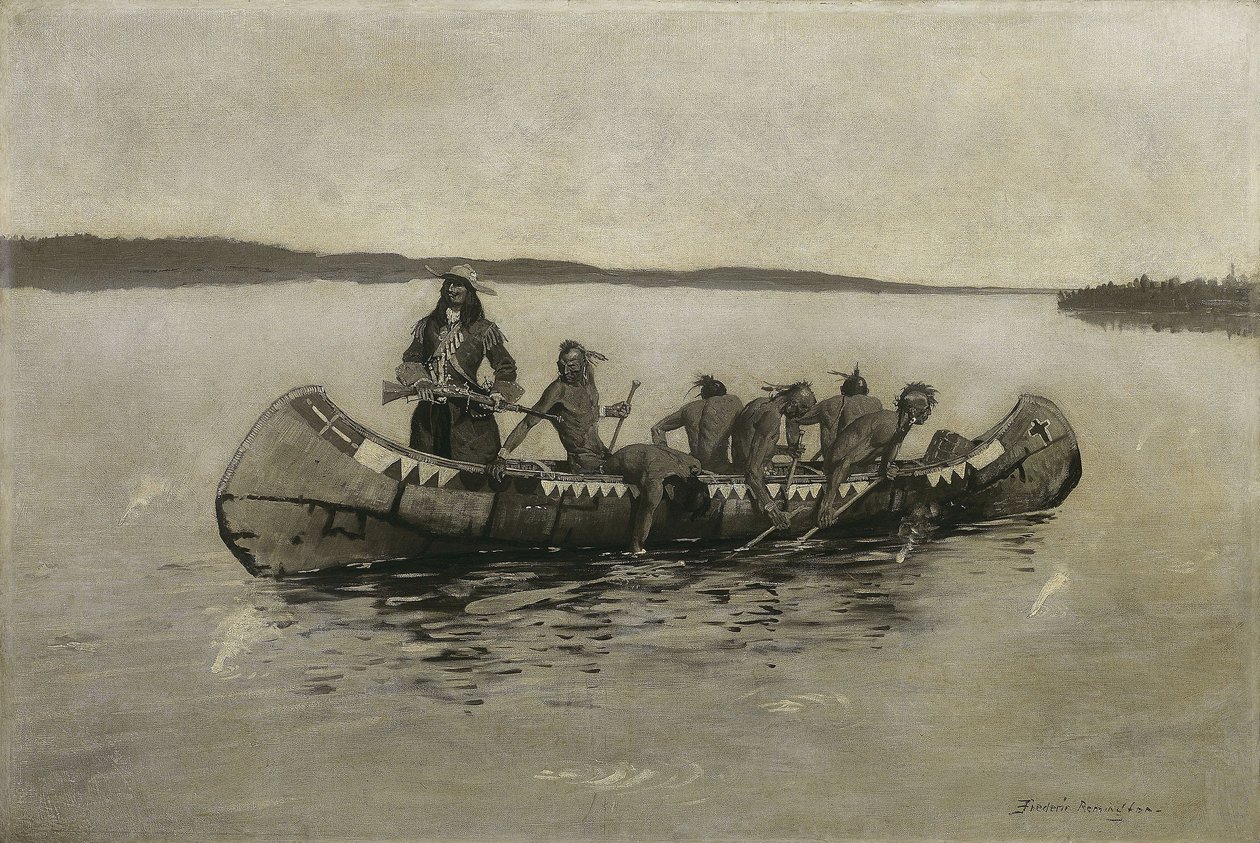 Tämä oli kohtalokas laivaantulo tekijältä Frederic Remington