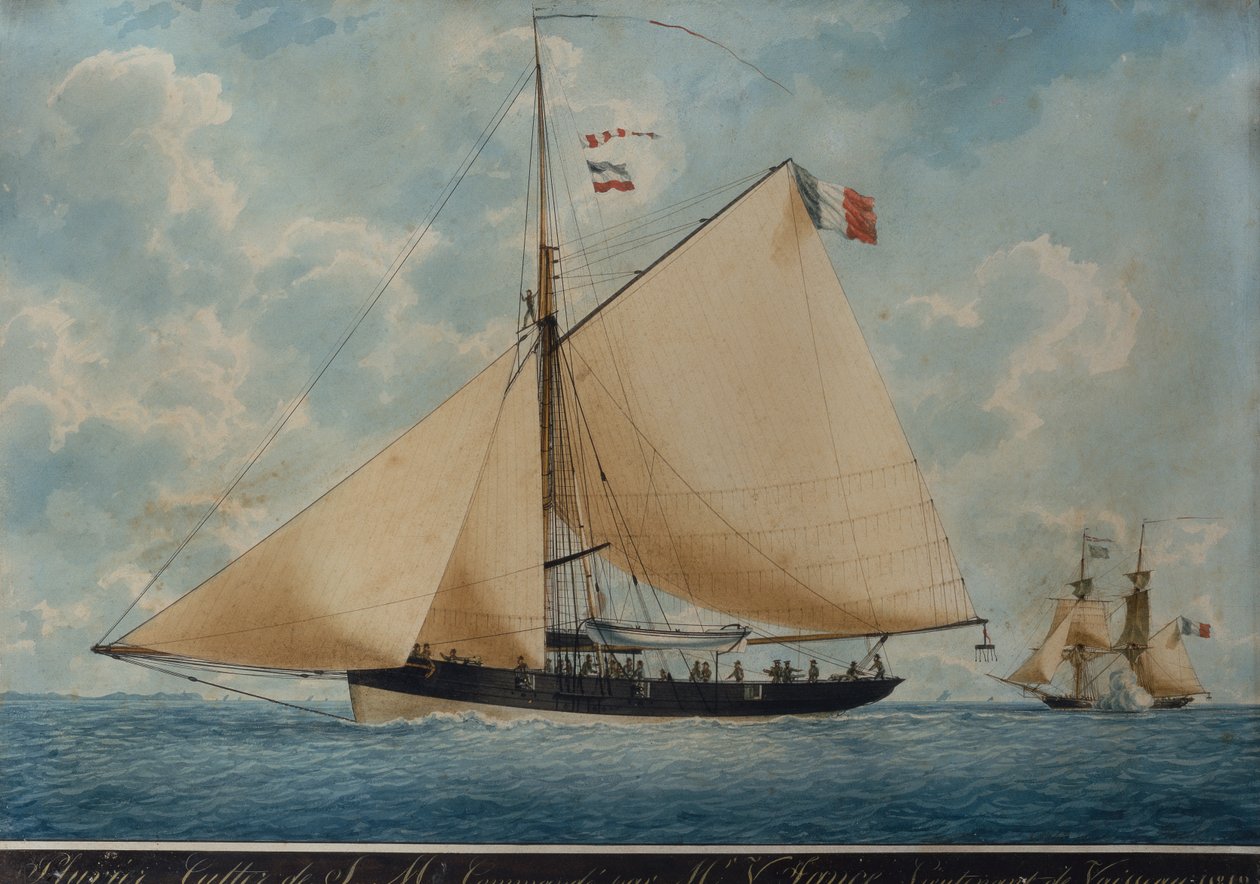 Pluvier, Cutter de S.M. Tilaajana MR. V. Sance tekijältä Frederic Roux