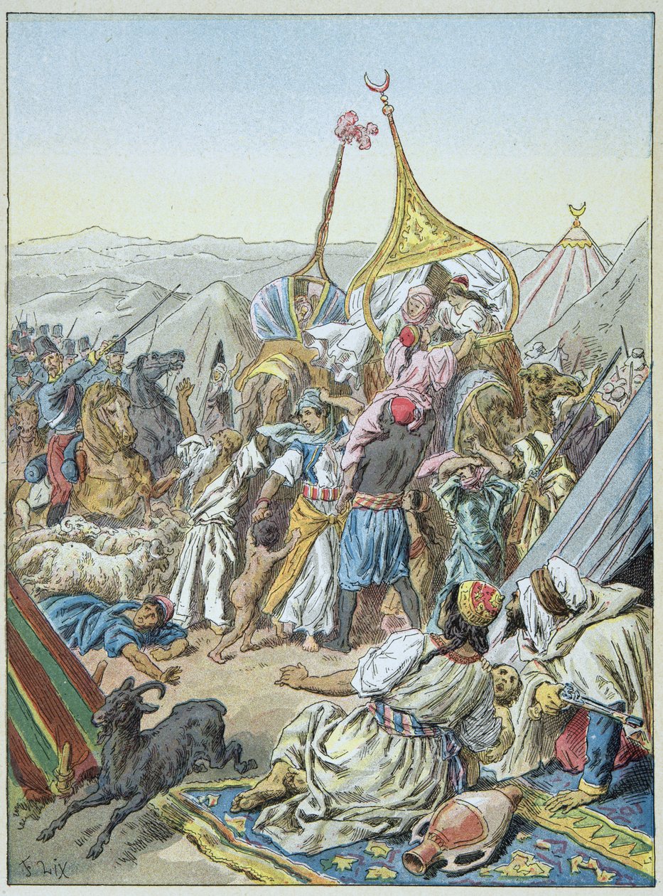 Abd-El-Kaderin smala otettiin toukokuussa tekijältä Frederic Theodore Lix