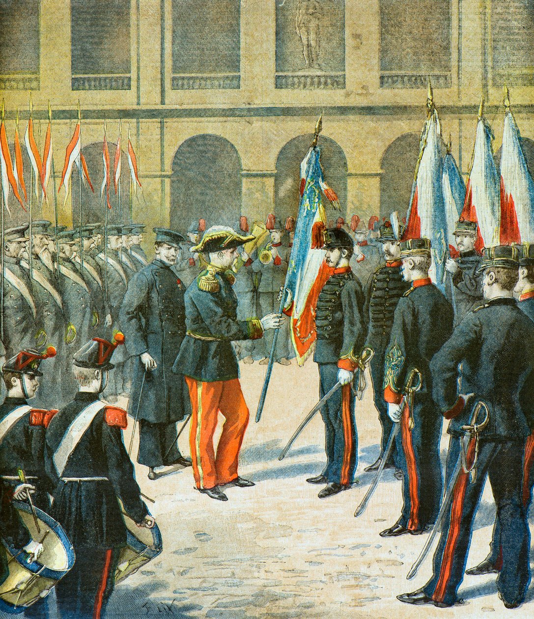 Lippujen esittely tekijältä Frederic Theodore Lix