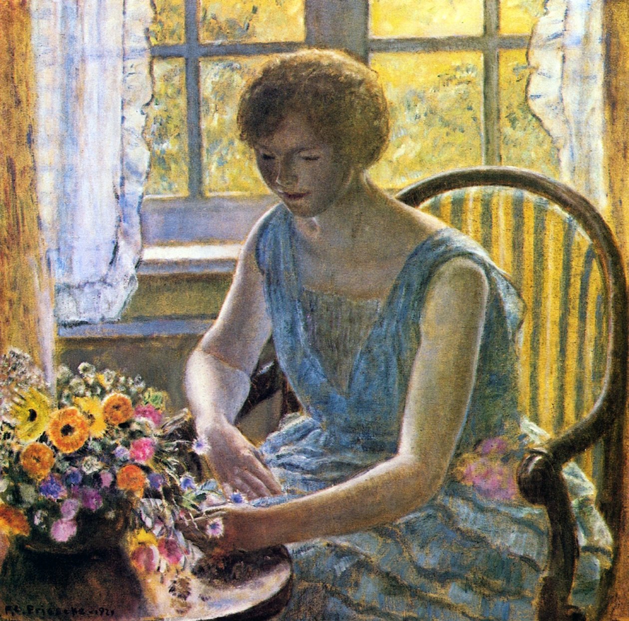 Mahdah, 1921 tekijältä Frederick Carl Frieseke