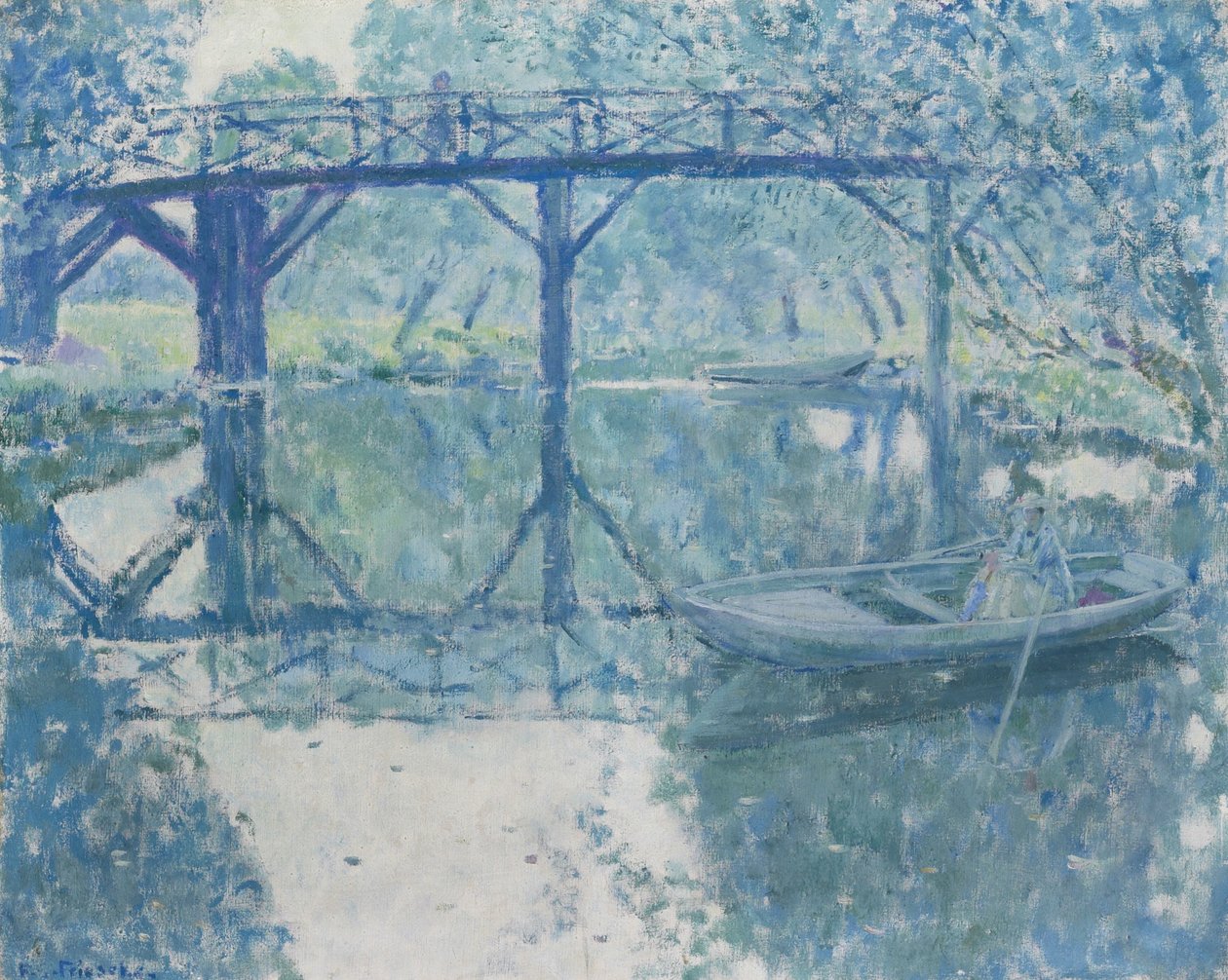 Silta - Giverny tekijältä Frederick Carl Frieseke