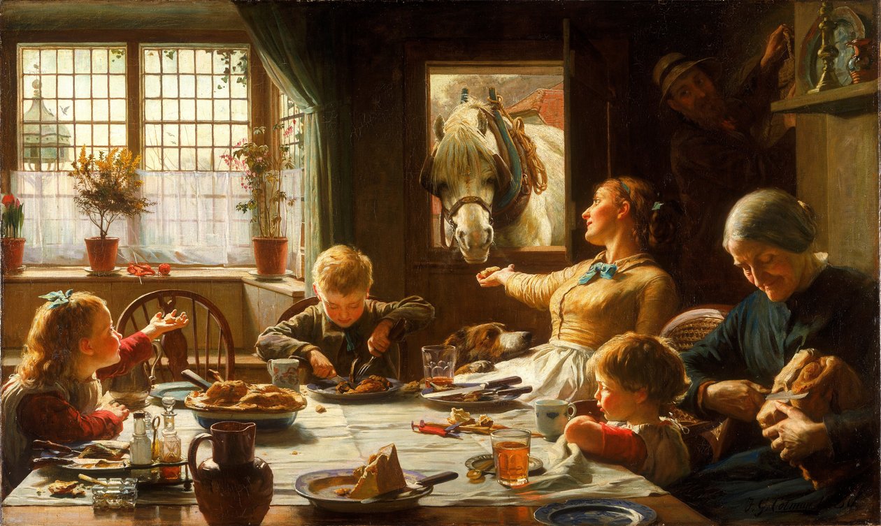 Yksi perheestä tekijältä Frederick George Cotman