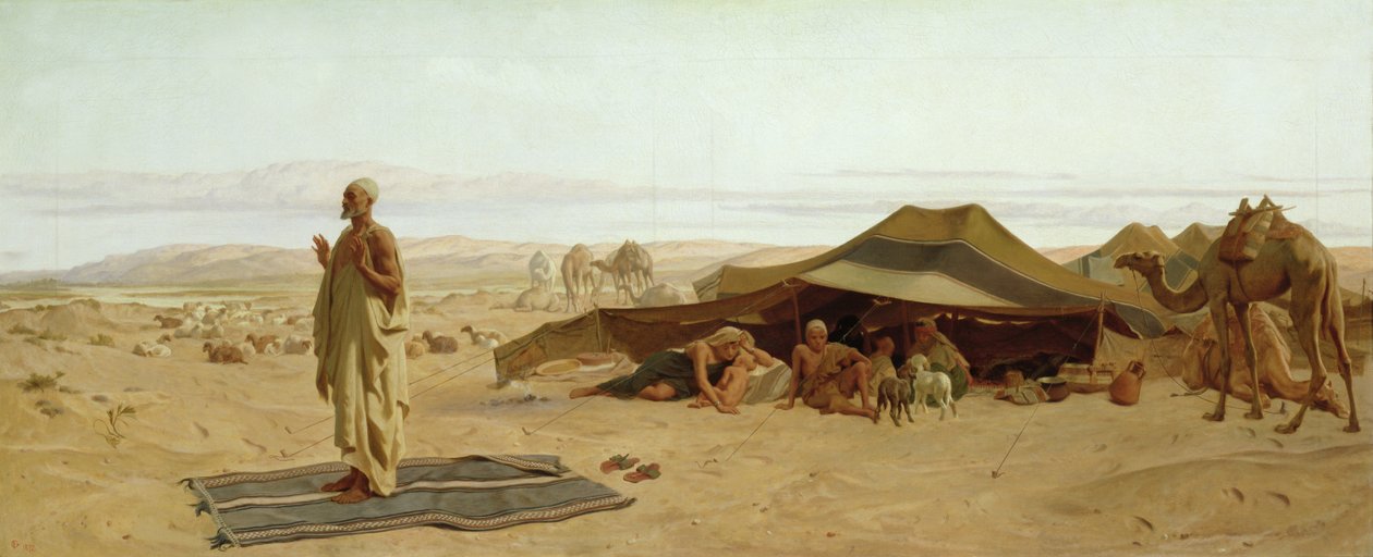 Iltarukous lännessä, 1872 tekijältä Frederick Goodall