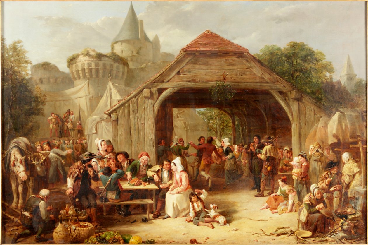 Iloinen, 1841 tekijältä Frederick Goodall