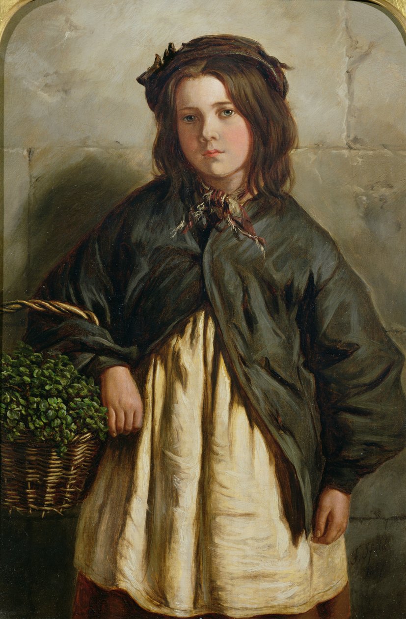 Vesikrassityttö, 1867 tekijältä Frederick Ifold
