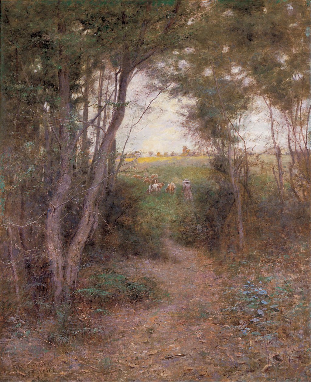Ti-tree-luistin tekijältä Frederick McCubbin