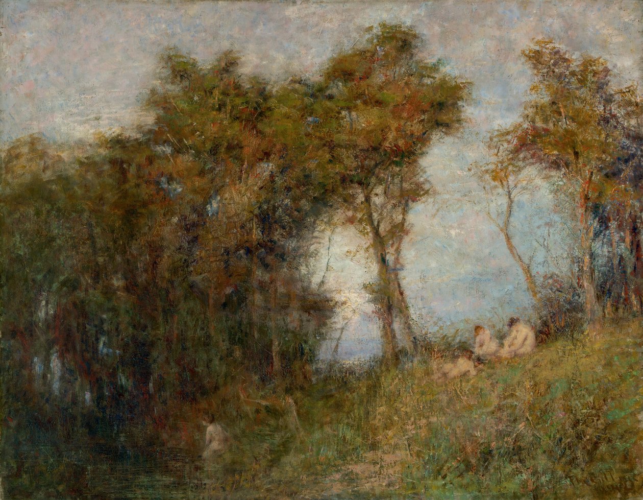 Afterglow (kesäilta) tekijältä Frederick McCubbin