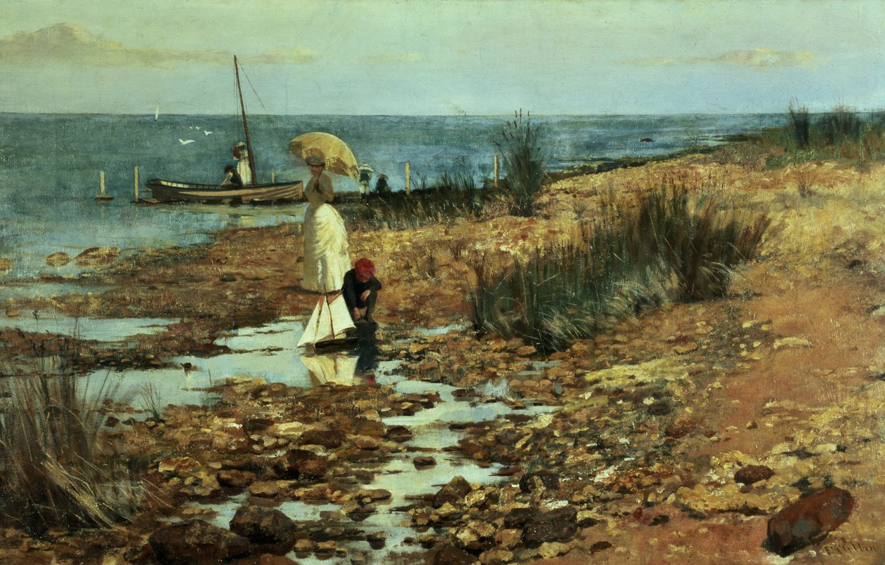 Moyes Bay, Beaumaris, Victoria tekijältä Frederick McCubbin