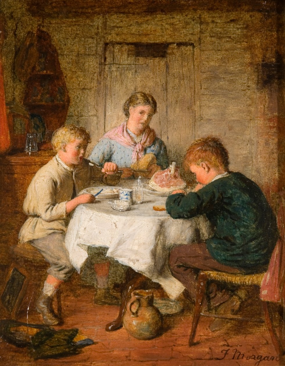 Päivällisaika tekijältä Frederick Morgan