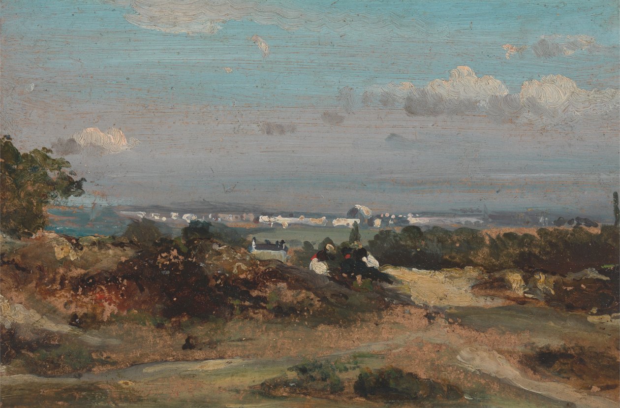 Näkymä Suffolkissa tekijältä George Frederick Watts