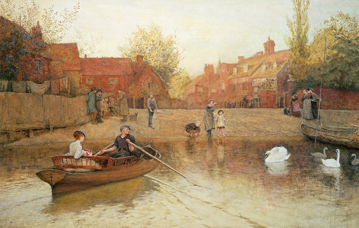 Marlowin lautta tekijältä Frederick Walker