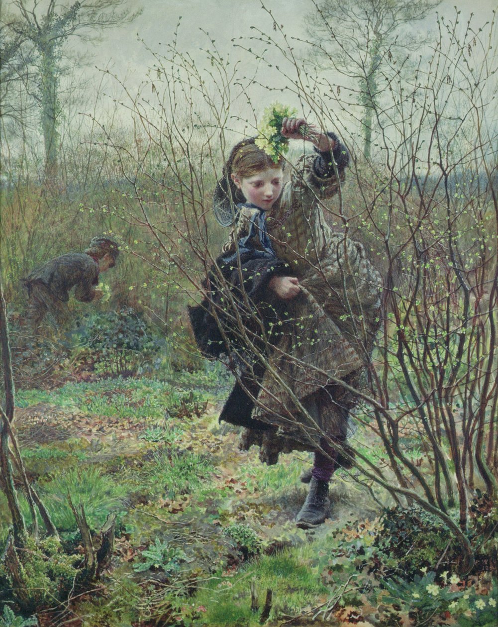 Kevät (wc) tekijältä Frederick Walker