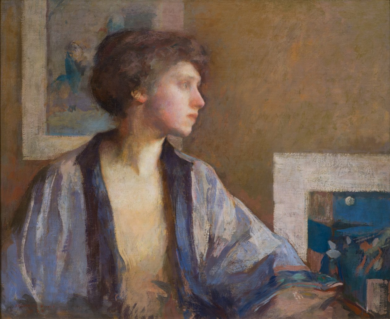 Frederick Andrew Bosleyn Sininen Kimono (The Blue Kimono) tekijältä Frederick Andrew Bosley