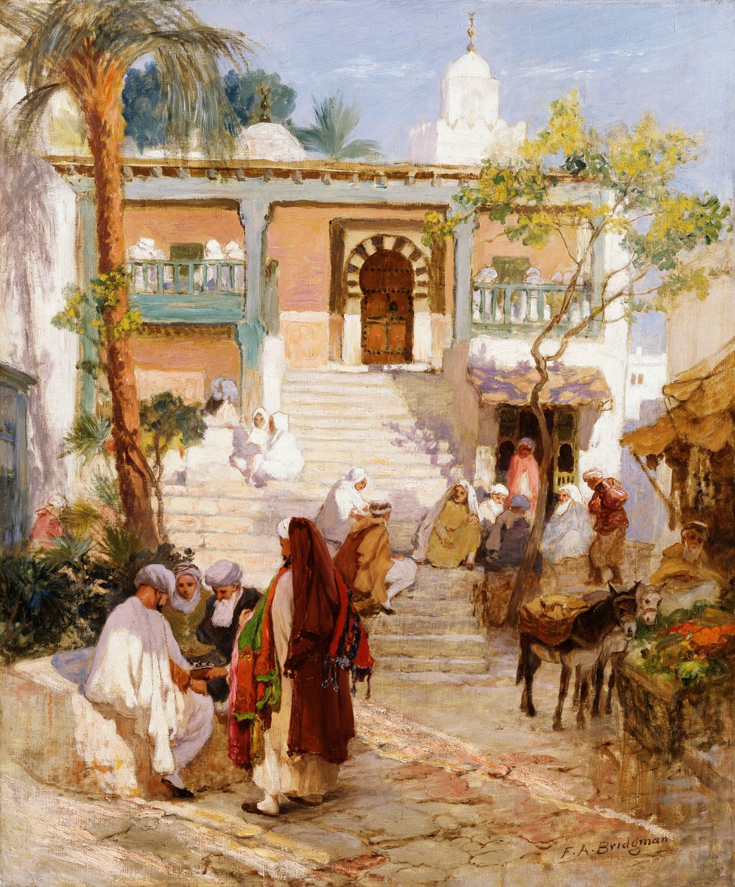 Soukissa, tekijältä Frederick Arthur Bridgman