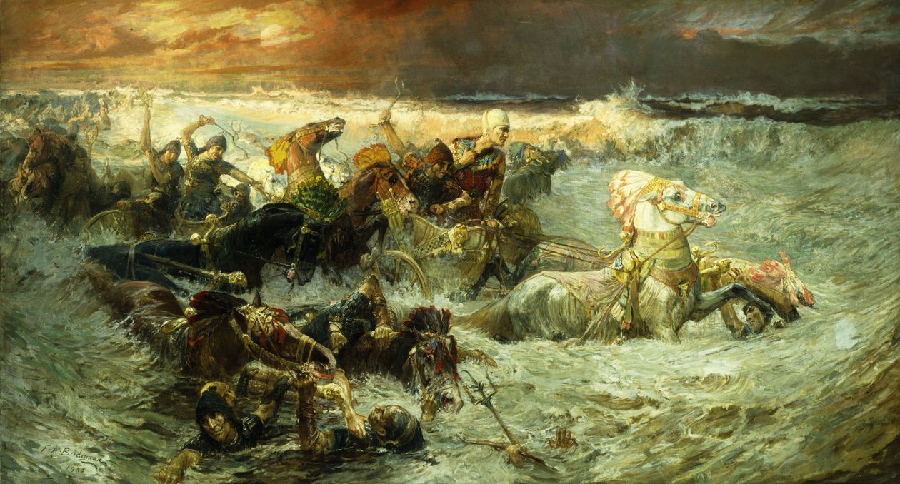 Vesien yhdistyminen, 1900 tekijältä Frederick Arthur Bridgman