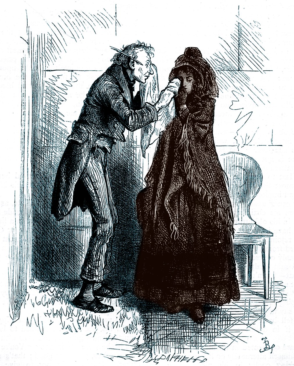 Charles Dickensin Nicholas Nickleby tekijältä Frederick Barnard