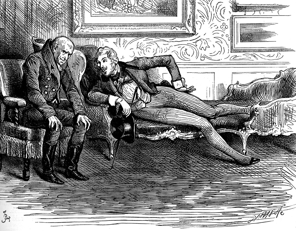Charles Dickensin Nicholas Nickleby tekijältä Frederick Barnard