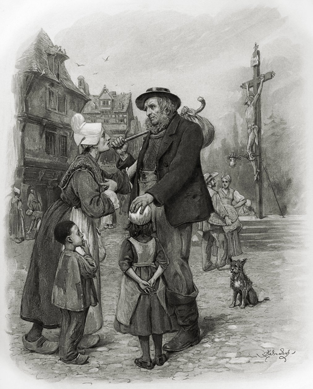 Charles Dickensin David Copperfield tekijältä Frederick Barnard