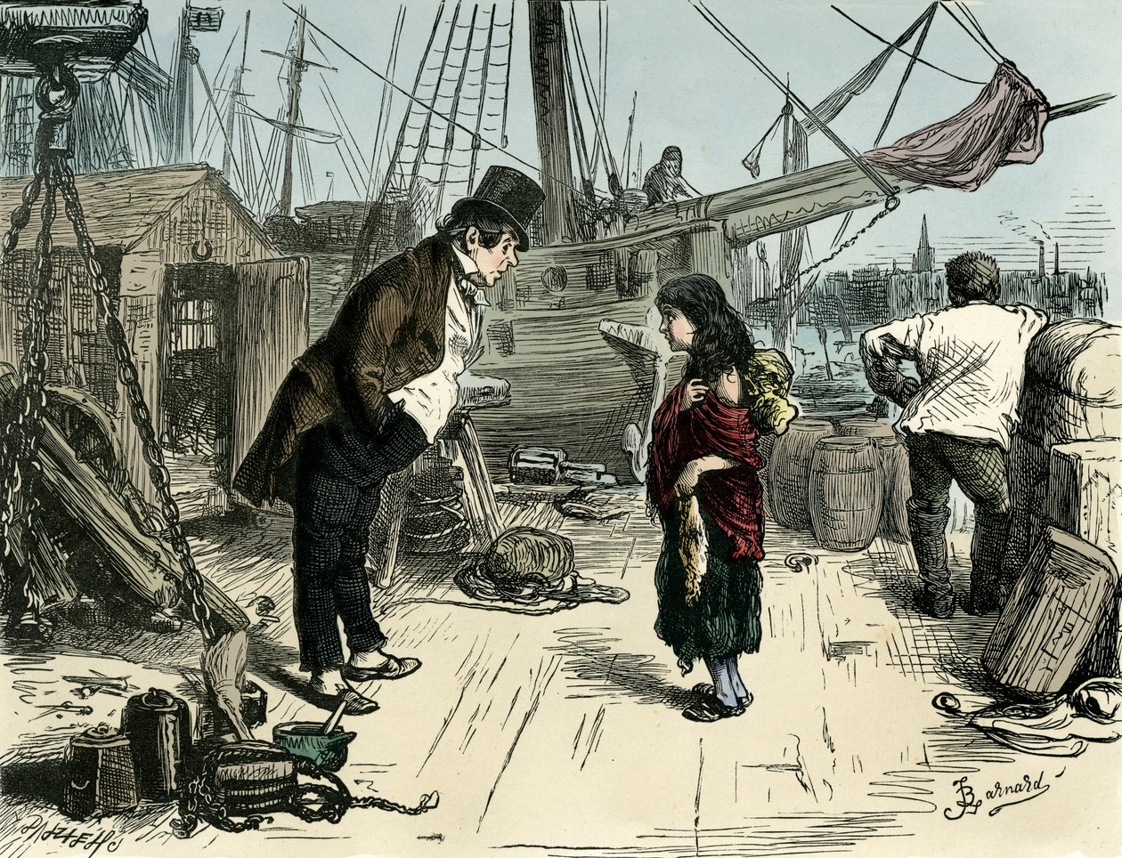 Dombey ja poika Charles Dickens tekijältä Frederick Barnard