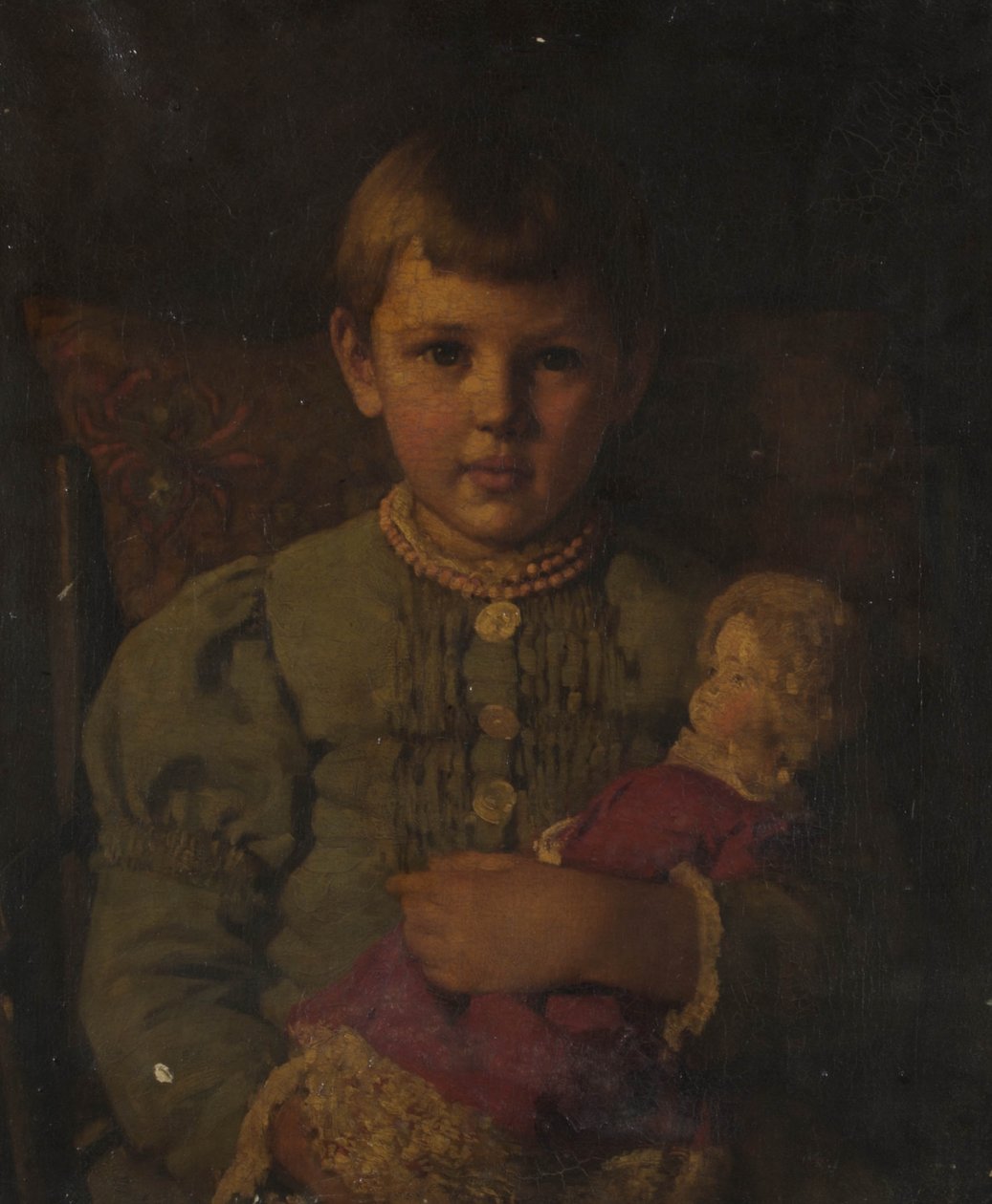 Kate Matilda Bentley, n. 1880-1881 tekijältä Frederick Brown