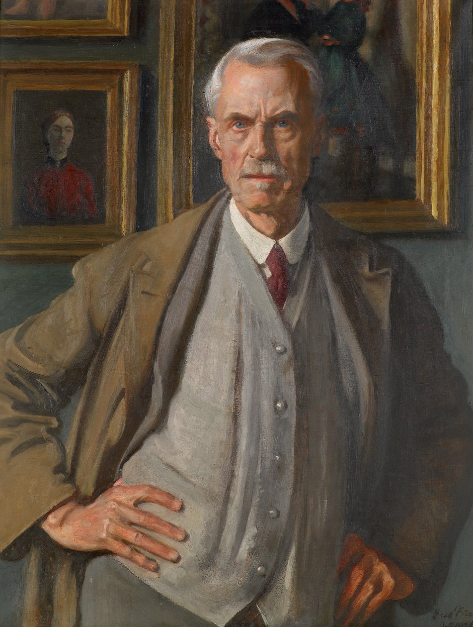 Taiteilijan muotokuva tekijältä Frederick Brown