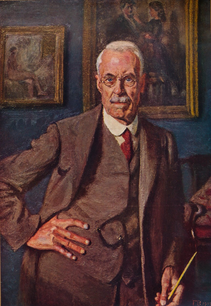 Taiteilijan muotokuva, 1932 1935 tekijältä Frederick Brown