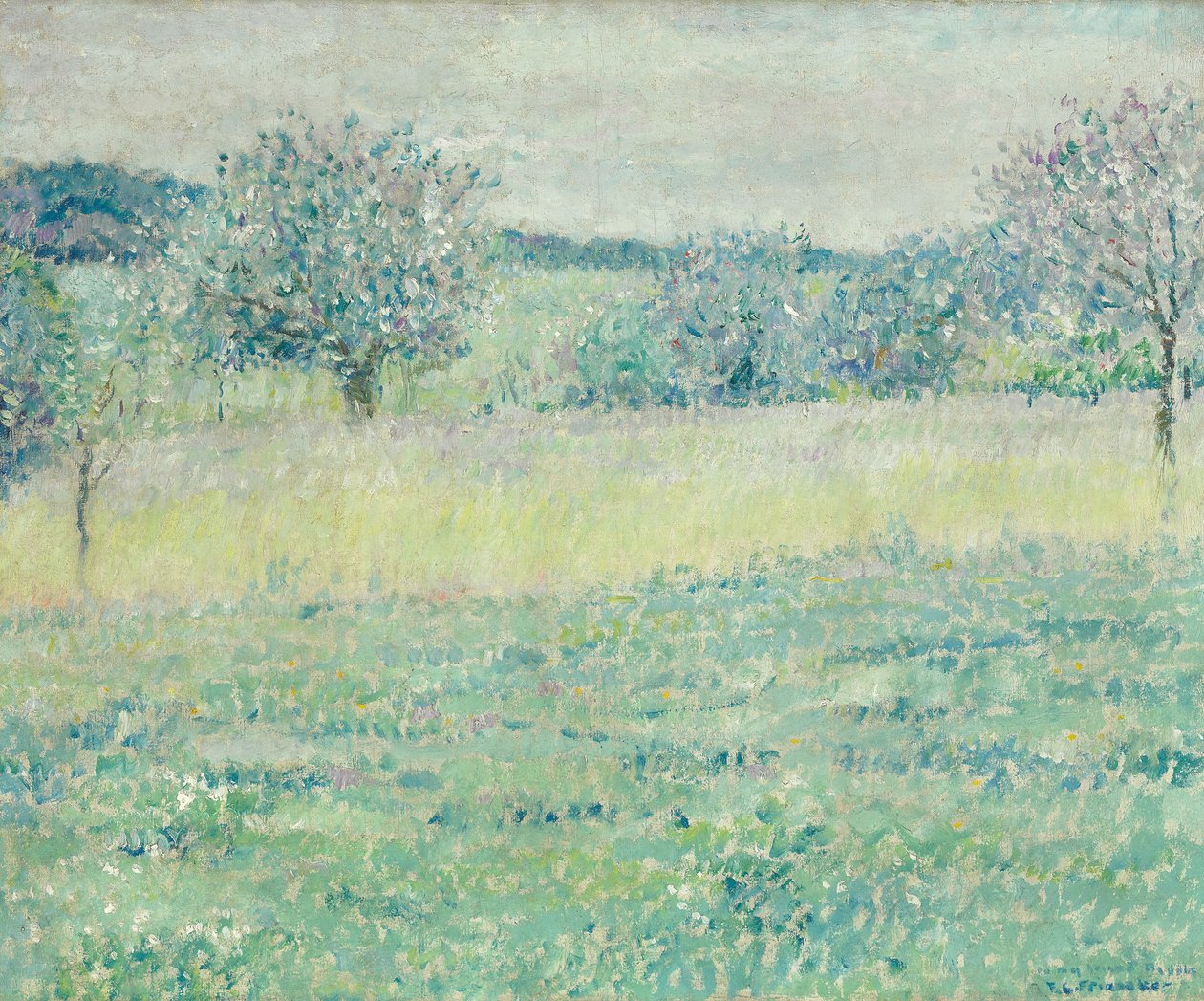 Givernyn maisema tekijältä Frederick Carl Frieseke