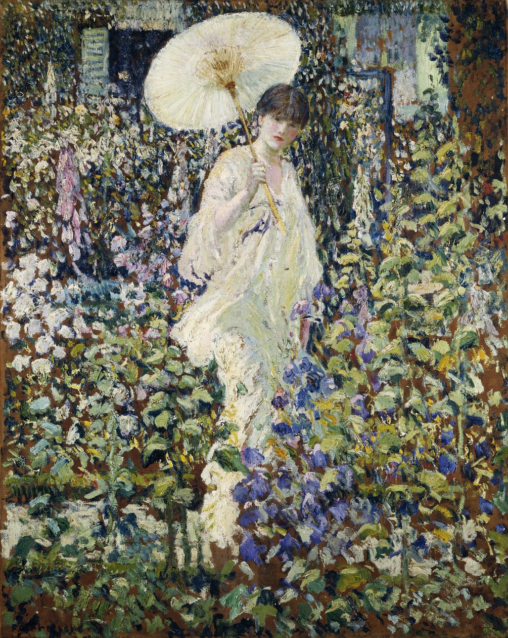 Aurinko ja Tuuli tekijältä Frederick Carl Frieseke