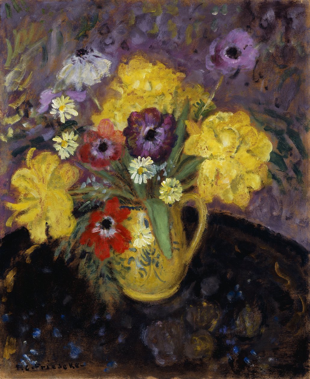 Keltaiset tulppaanit; Keltaiset tulppaanit tekijältä Frederick Carl Frieseke